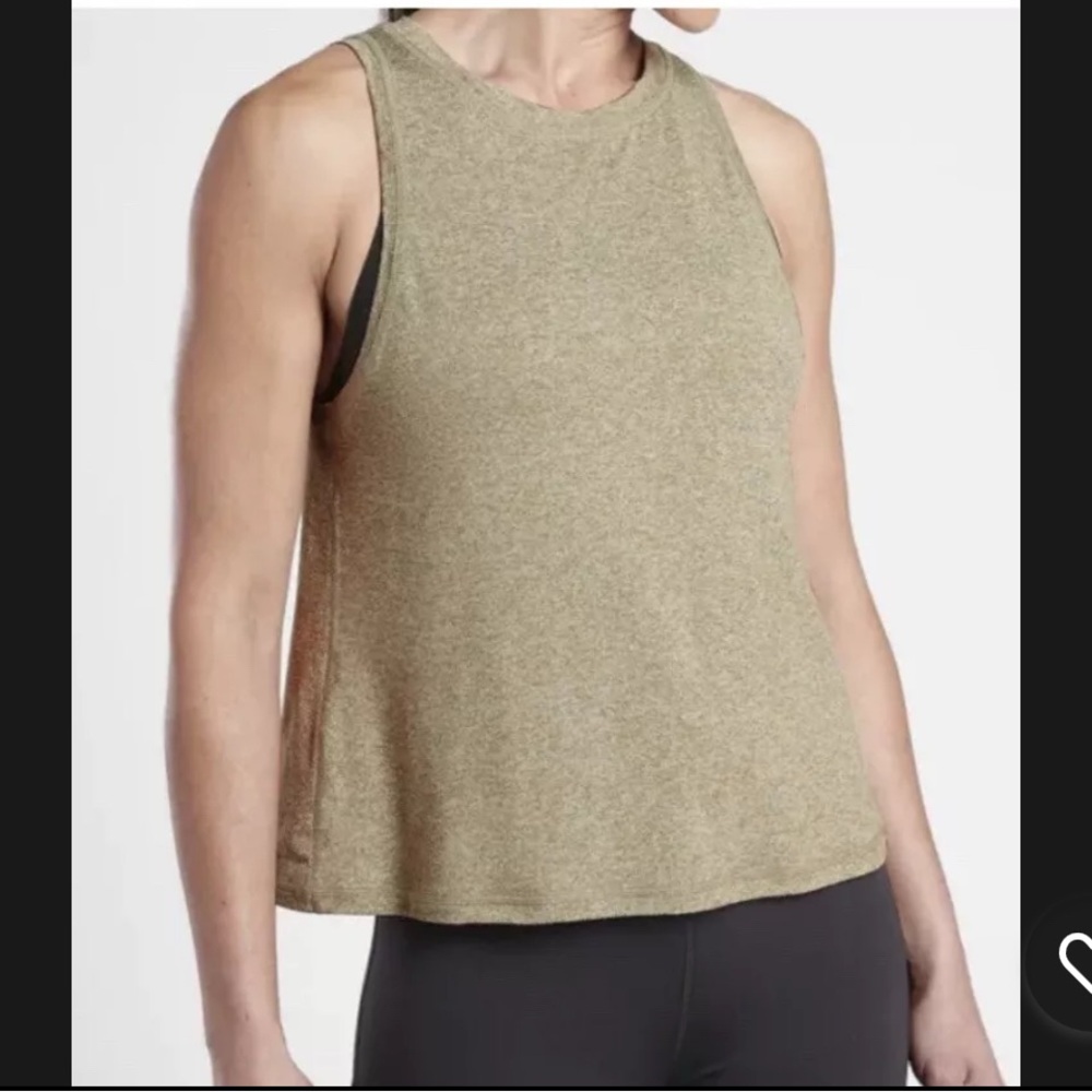 Athleta Uptempo Green Activewear Tank